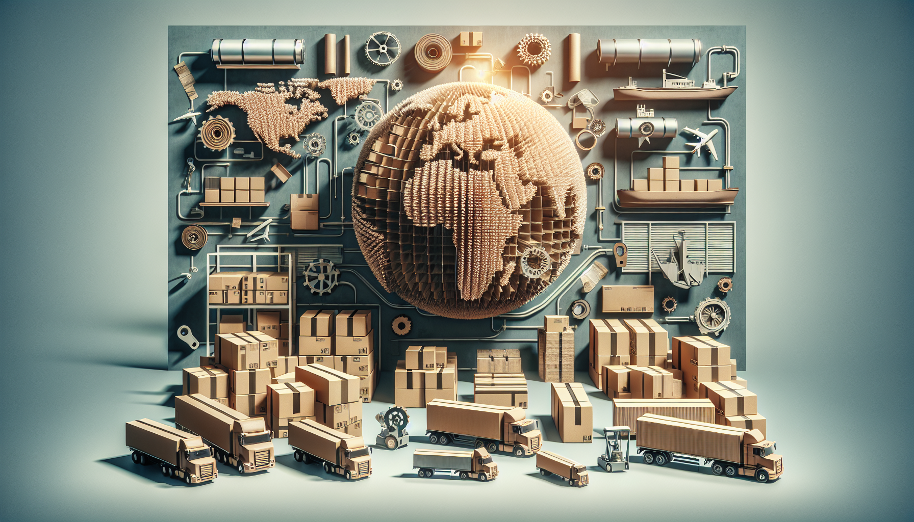 Optimisez Votre Stratégie Logistique: Emballages Cartons, Feuillards, Films Étirable pour Solutions Efficaces et Durables