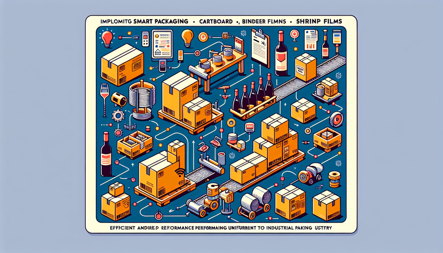 Adoptez des Emballages Intelligents: Cartons, Feuillards et Films Étirable pour Une Gestion Performante en Viniculture et Industrie
