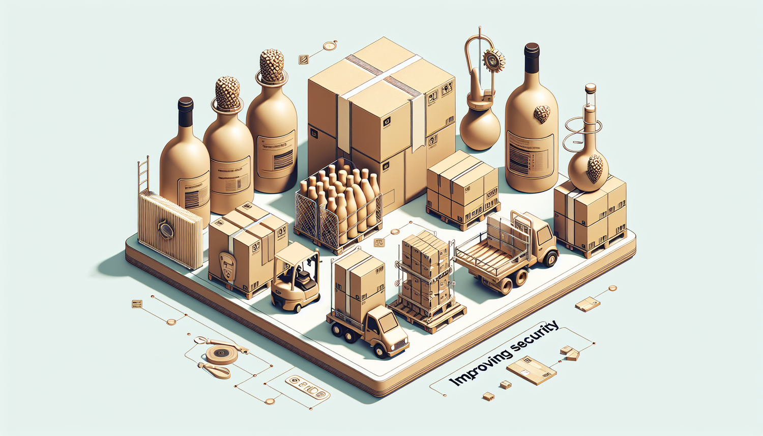 Améliorez la Sécurité : Emballages Cartons, Feuillards et Films Étirable pour Protection Optimale en Industrie et Viniculture