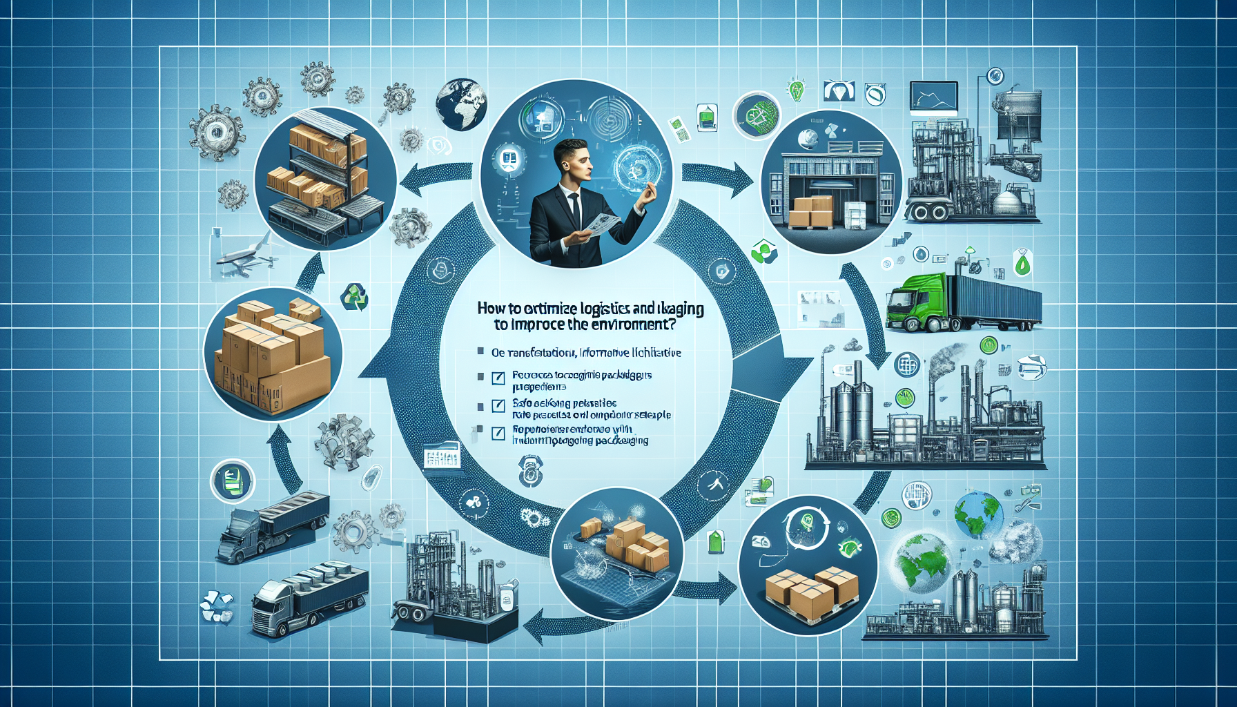 Comment optimiser la logistique et l'emballage pour réduire les déchets et améliorer l'environnement ?