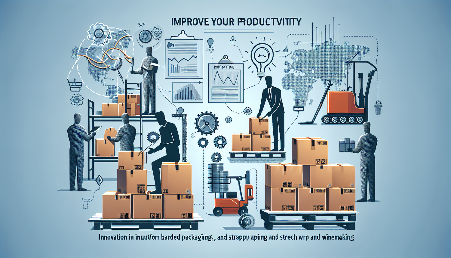 Améliorez Votre Productivité: Innovations en Emballages Cartons, Feuillards et Films Étirable pour Industrie et Viniculture