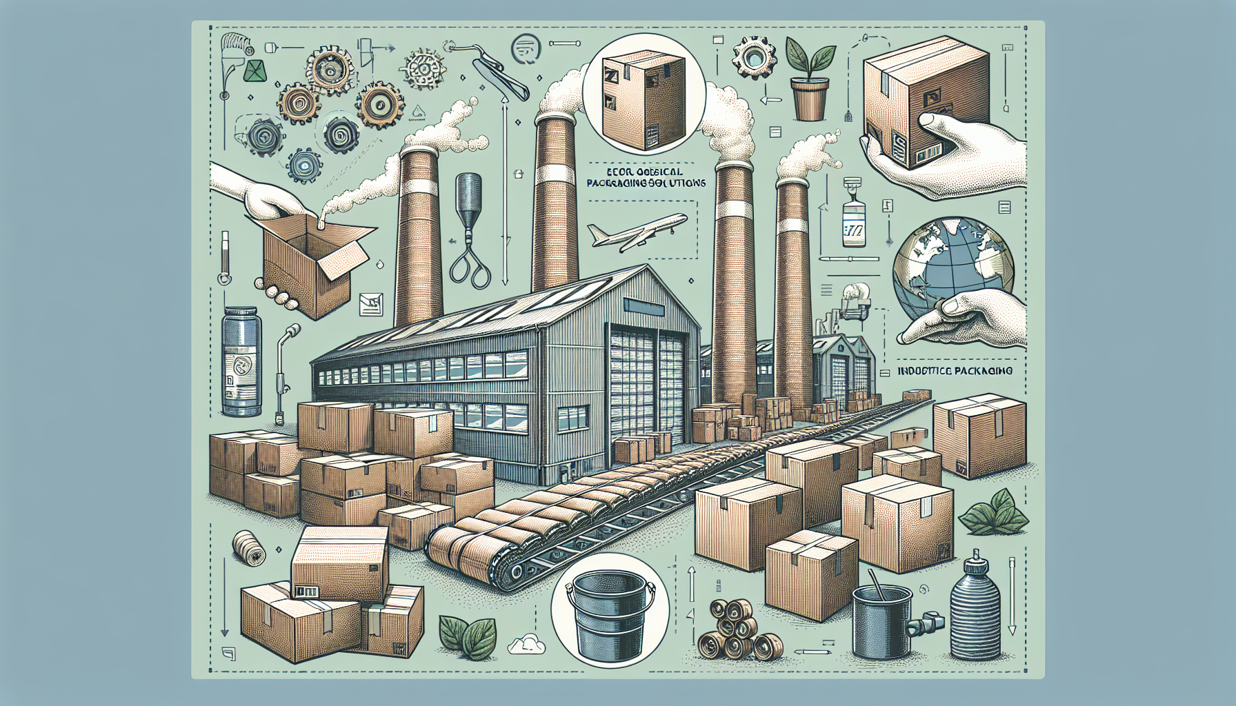 Solutions Écologiques d'Emballage : Cartons, Feuillards et Films Étirable pour une Manutention Innovante et Durable