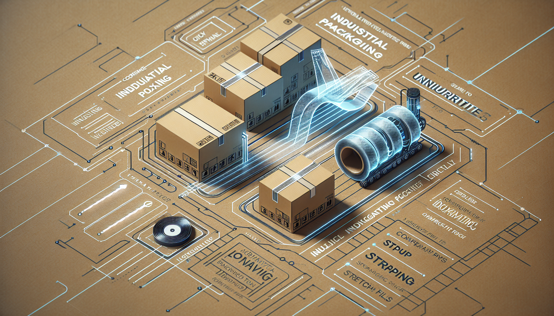 Découvrez l'Avenir de l'Emballage: Innover avec Cartons, Feuillards et Films Étirable pour Optimiser Votre Logistique