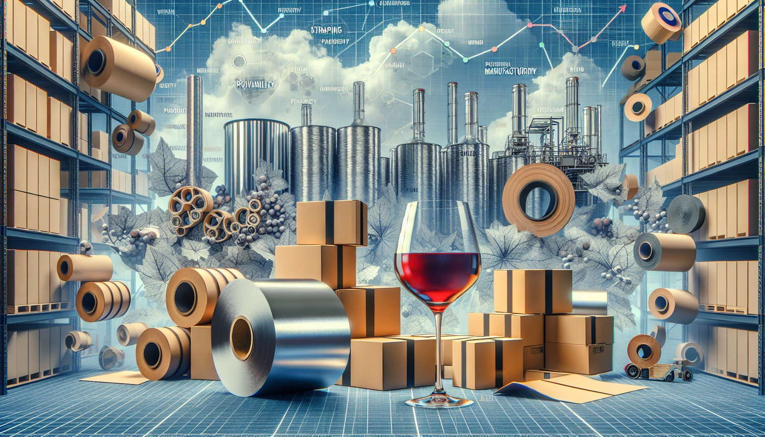 Optimisez Votre Emballage: Solutions Cartons, Feuillards et Films Étirable pour Rentabilité en Viniculture et Industrie