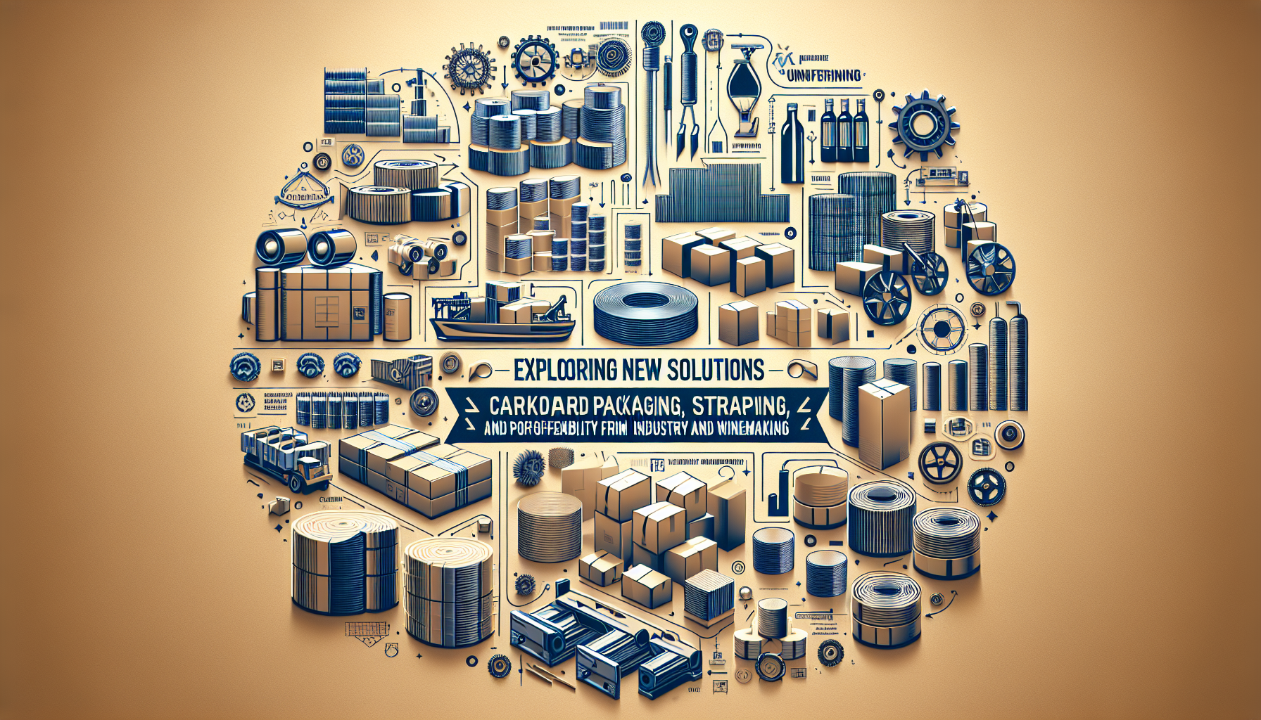 Explorez de Nouvelles Solutions: Emballages Cartons, Feuillards et Films Étirable pour Rentabilité en Industrie et Viniculture