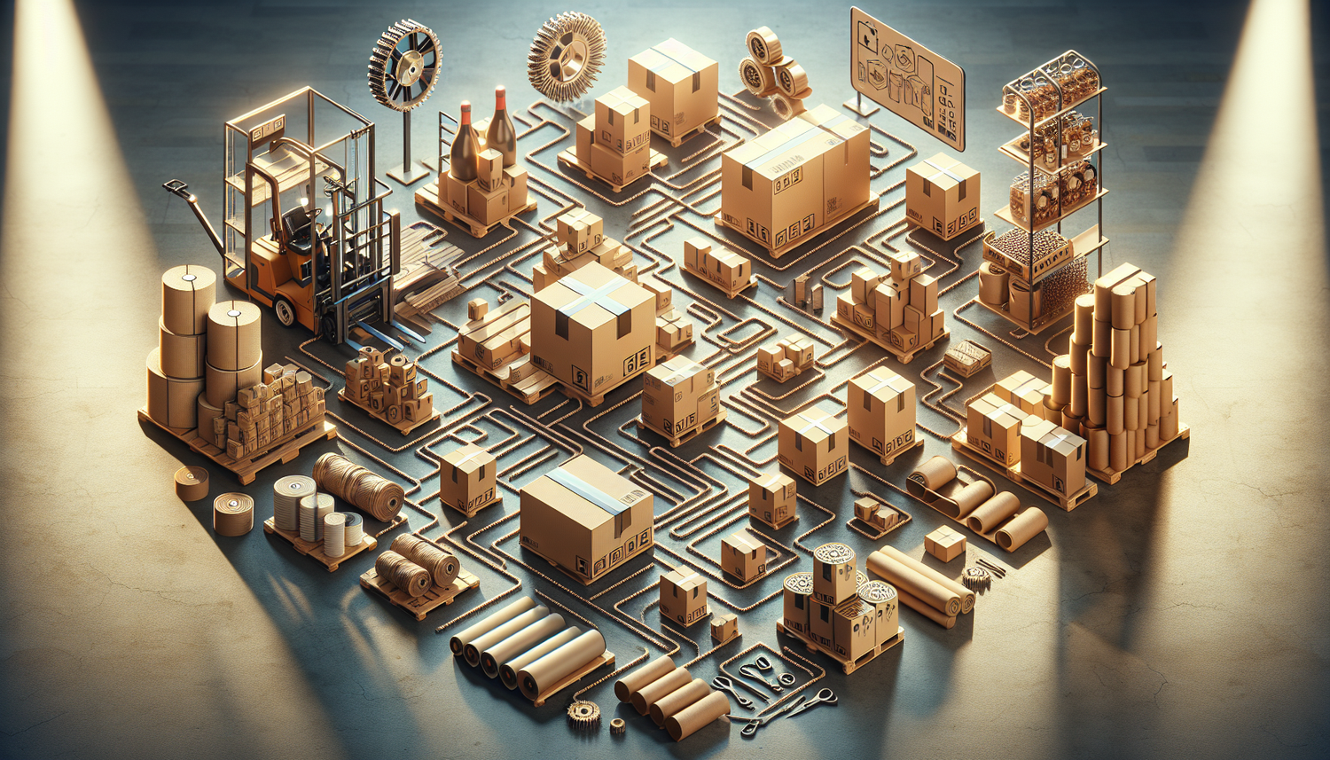 Boostez votre chaîne logistique : Emballages Cartons, Feuillards et Films Étirable pour Industrie et Viniculture Moderne