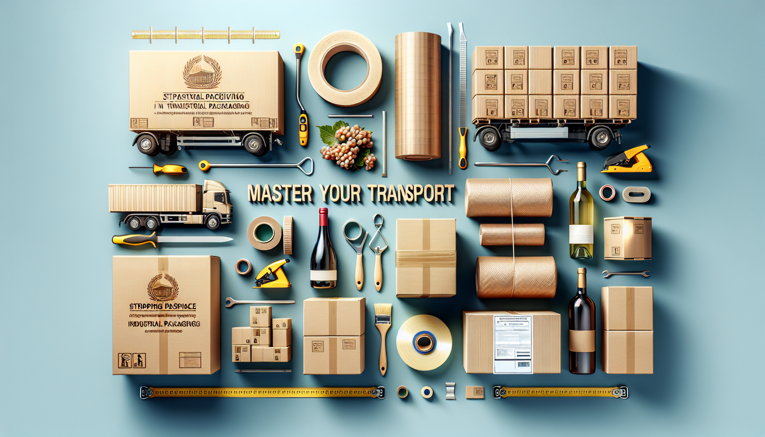 Maîtrisez Vos Transports: Emballages Cartons, Feuillards, Films Étirable pour Excellence en Déménagement et Viniculture